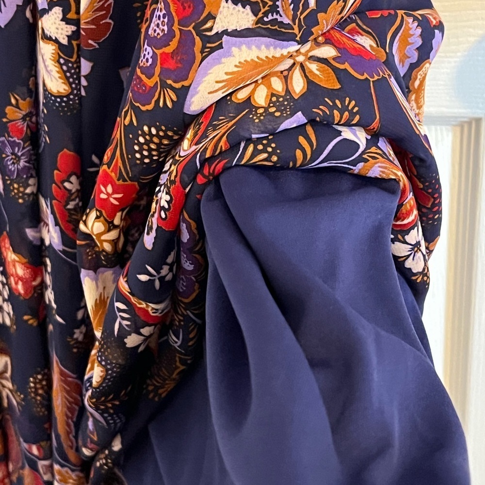 🌸 Julia Jordan Floral Midi Dress – Size 6 - Picture 8 of 12